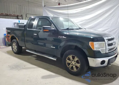 2013 Ford F150 Super Cab из США, поврежденный, VIN 1FTFX1ETXDKF69012